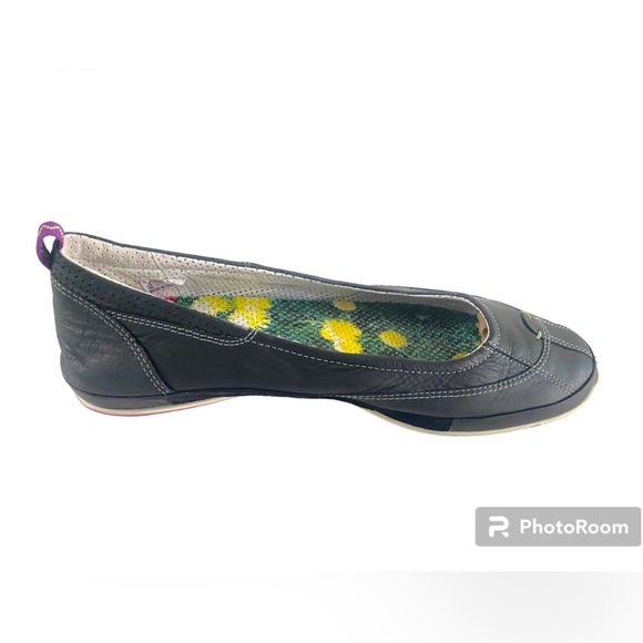 Ecco Leather Ballerina Flats - Picture 1 of 6